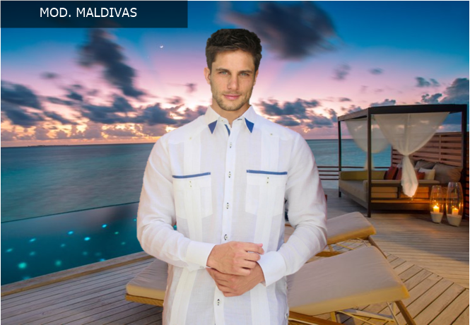Camisa, camisa de caballero modelo MOD. MALDIVAS.